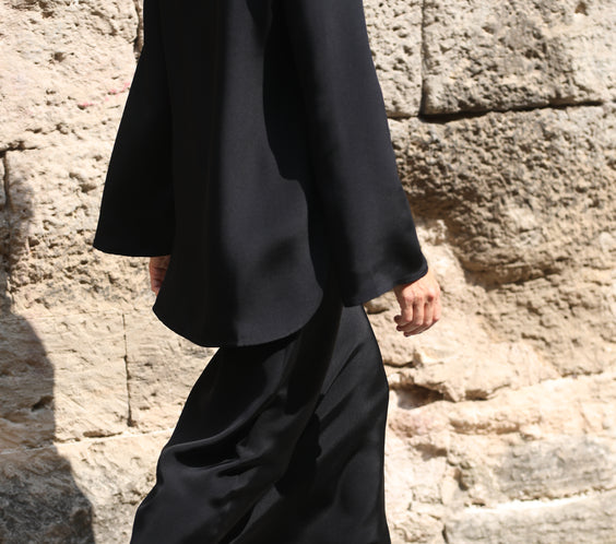 Jazz Gown Short | Silk