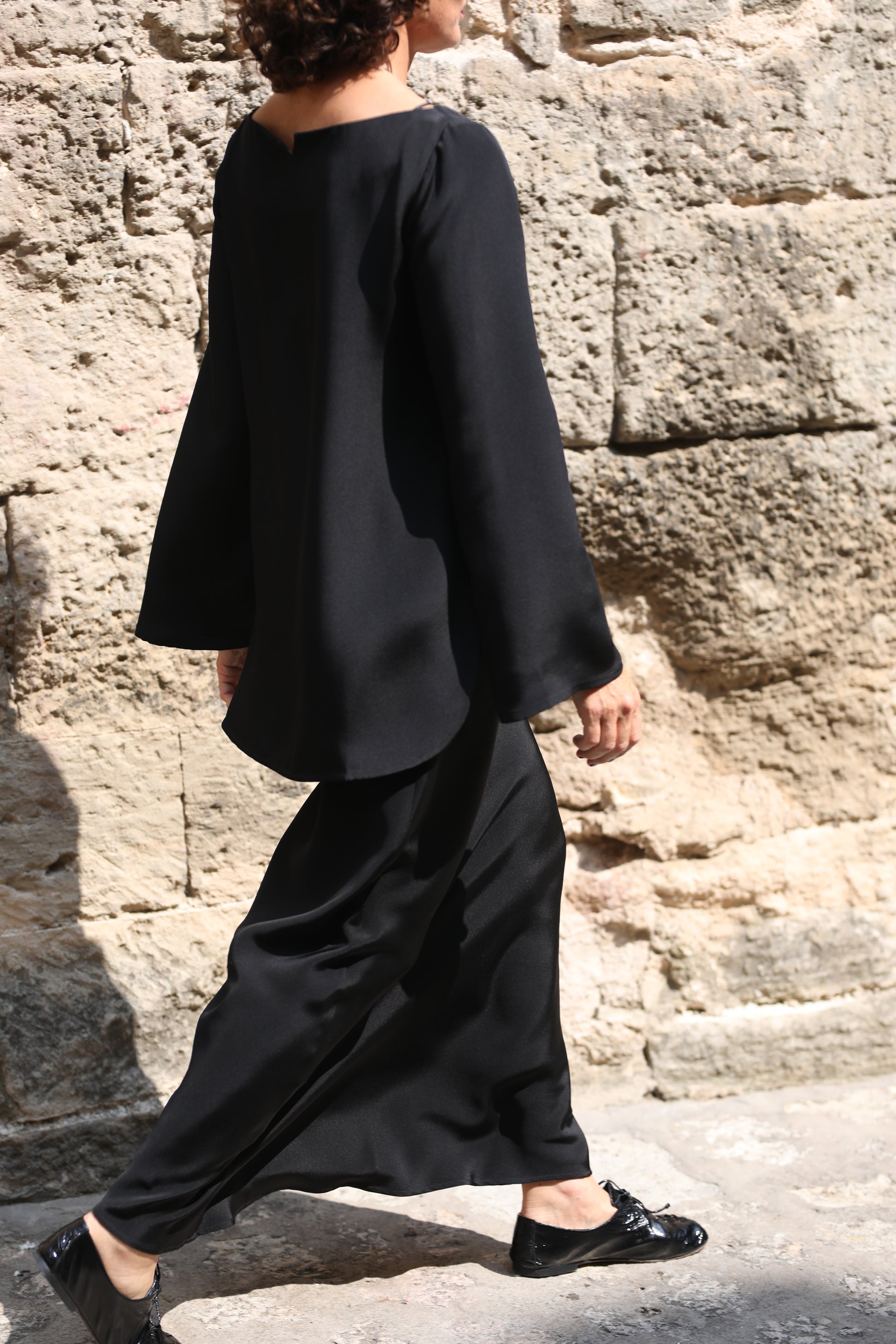 Jazz Gown Short | Silk