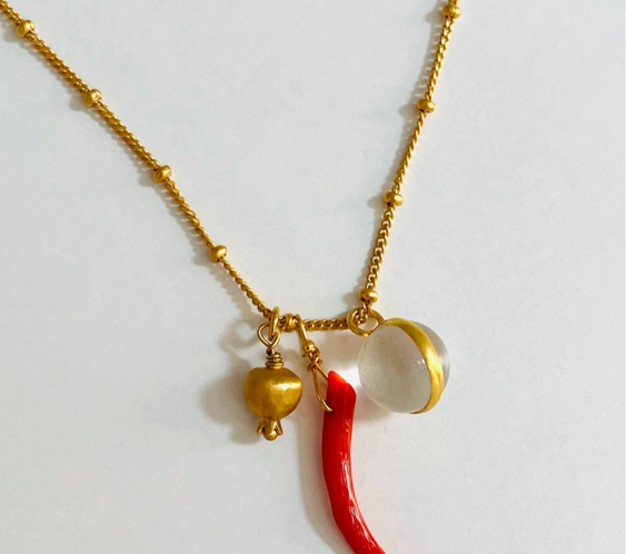 Collar Amuletos Cadena