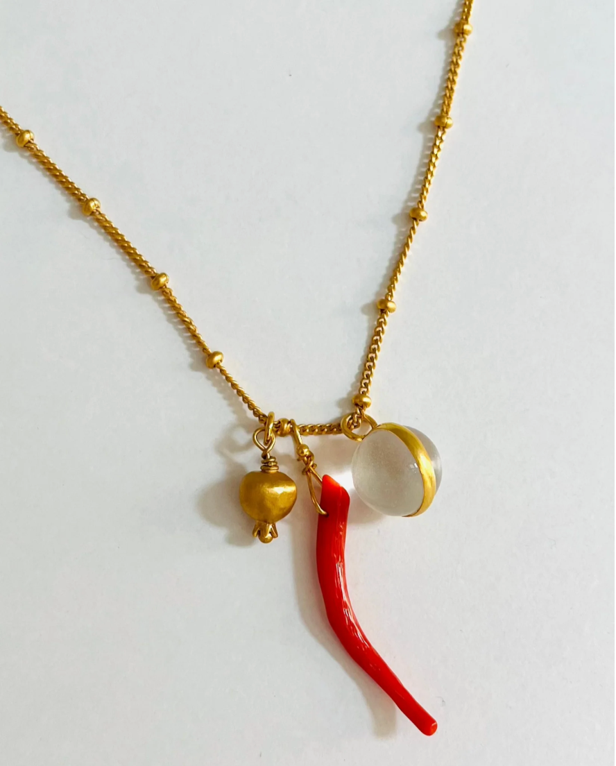 Collar Amuletos Cadena