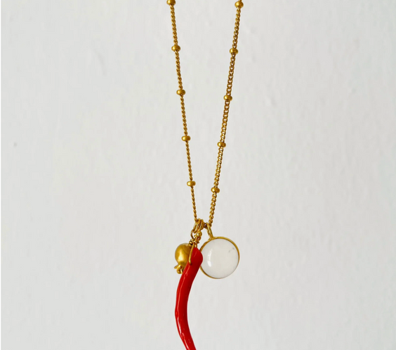 Collar Amuletos Cadena