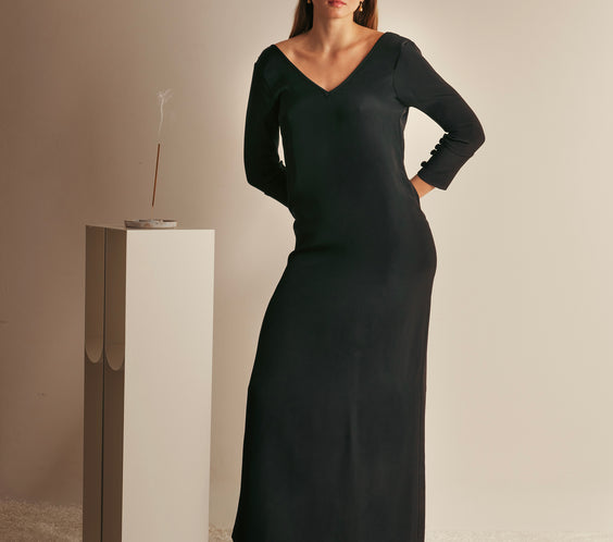 Jazz Gown Long | Silk