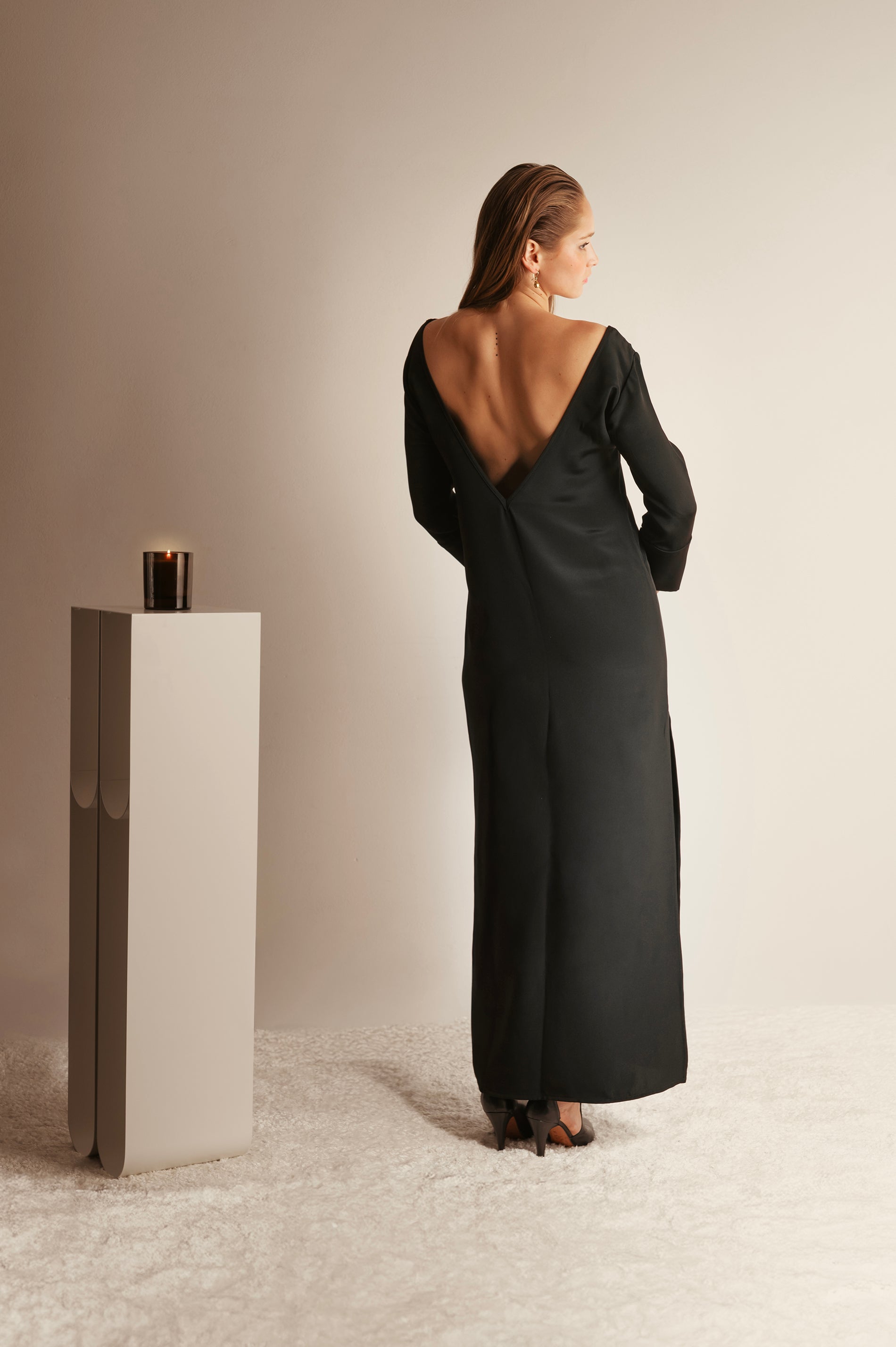 Jazz Gown Long | Silk