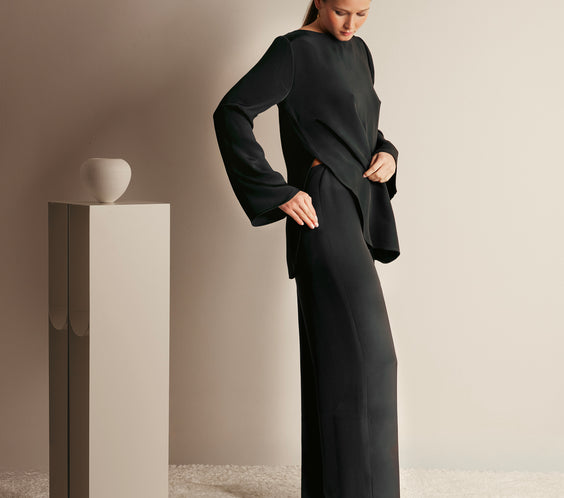 Jazz Gown Short | Silk