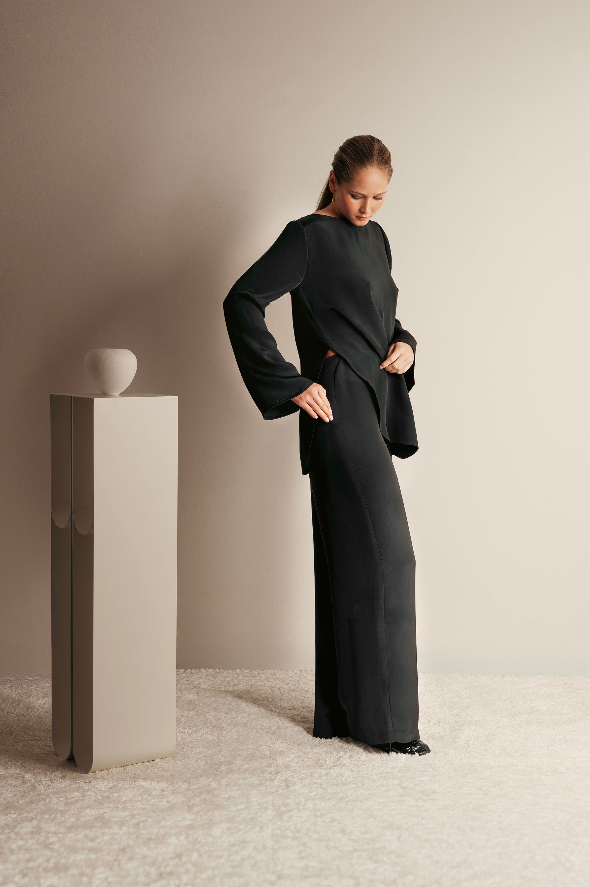 Jazz Gown Short | Silk