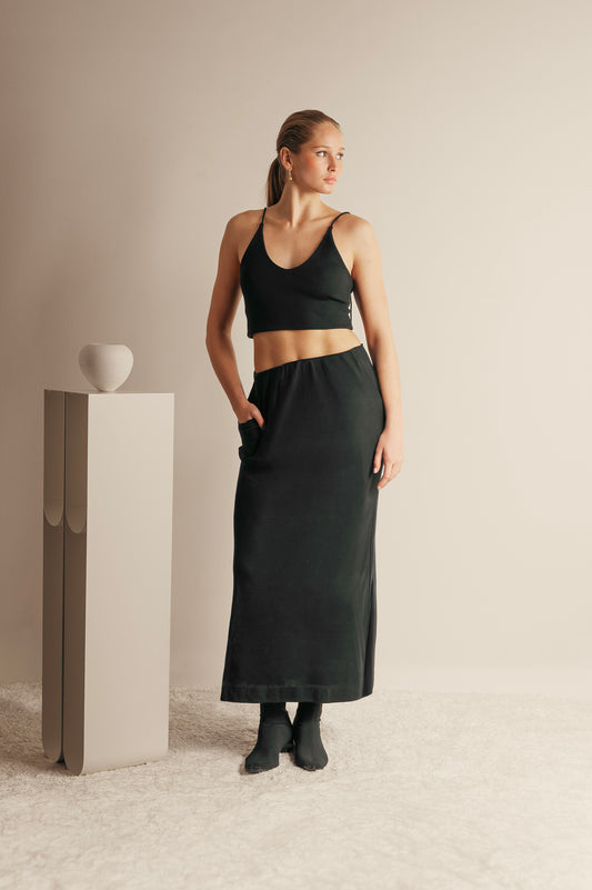 Linger Long Skirt | Merino Wool