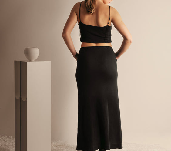 Linger Long Skirt | Merino Wool
