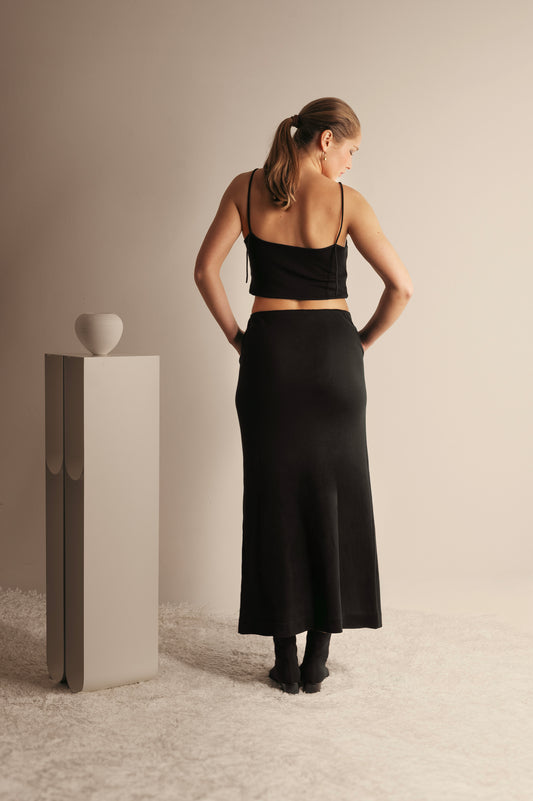 Linger Long Skirt | Merino Wool