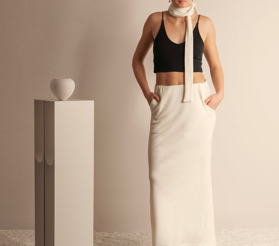 Linger Long Skirt | Merino Wool