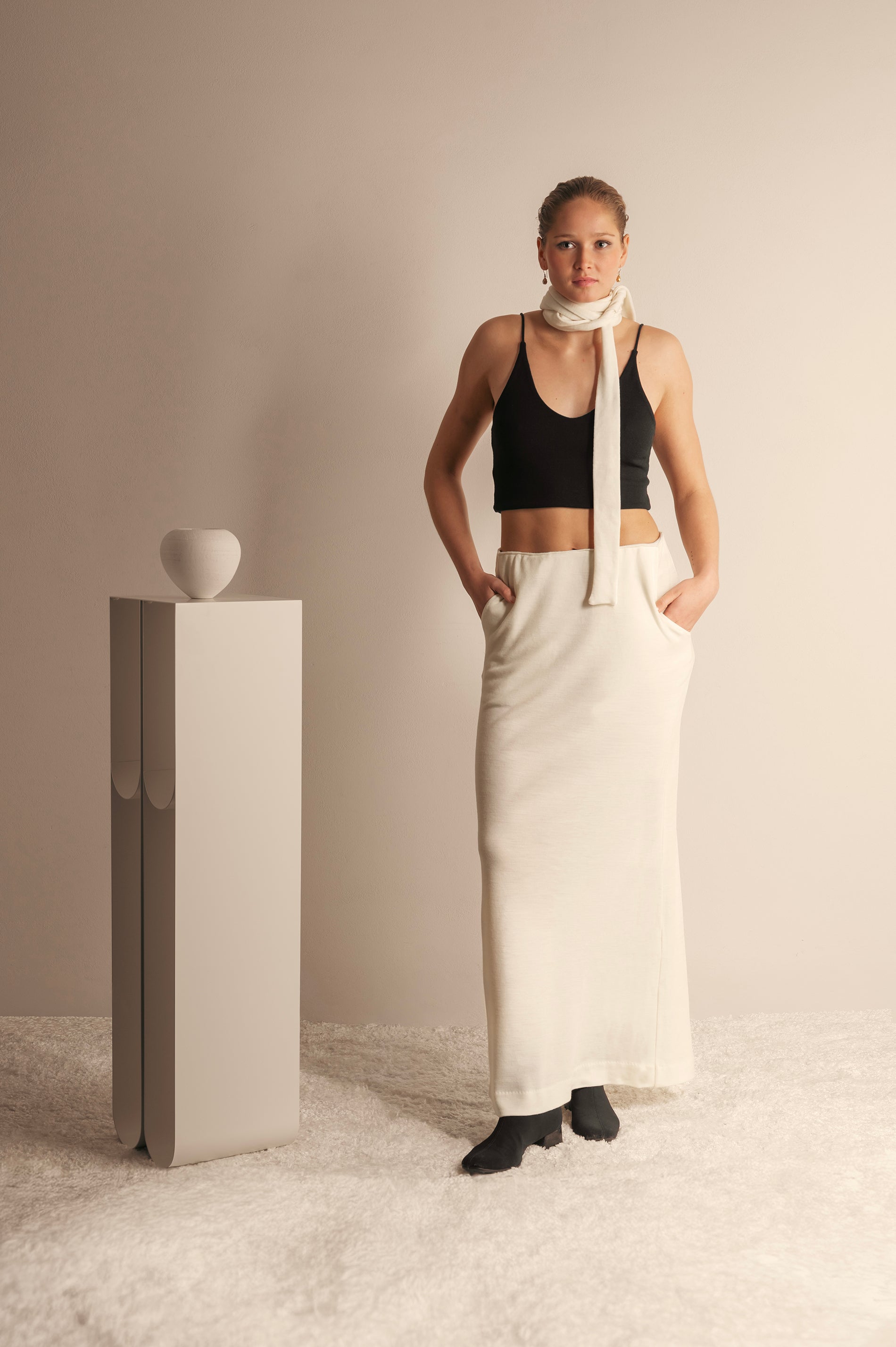 Linger Long Skirt | Merino Wool